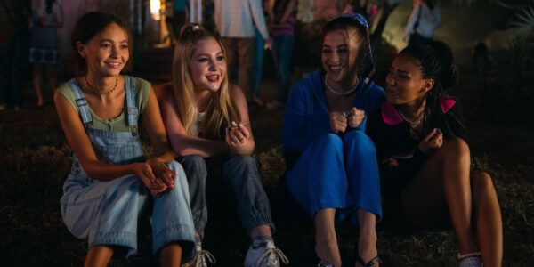 Nico Parker with her friends in Sundance Film Festival's Suncoast | Agents of Fandom